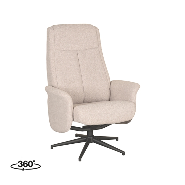 LABEL51 Fauteuils Bergen - Naturel - Boucle - Excl. HockerLABEL51
