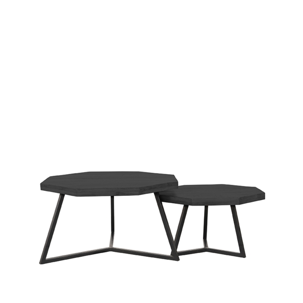 LABEL51 Salontafels Figure - Zwart - Mangohout - 70 cmLABEL51
