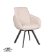 LABEL51 Eetkamerstoelen Beauty - Naturel - BoucleLABEL51